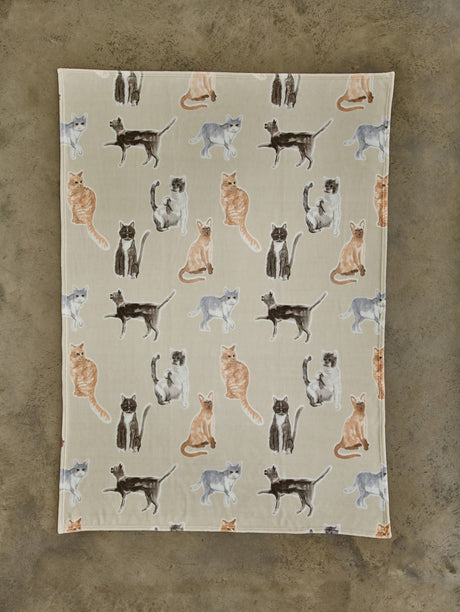 Deyongs Cozy Comforts Natural Home 130cm x 170cm Fleece Throws