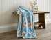 Deyongs Cozy Comforts Blue 130cm x 170cm Fleece Throws