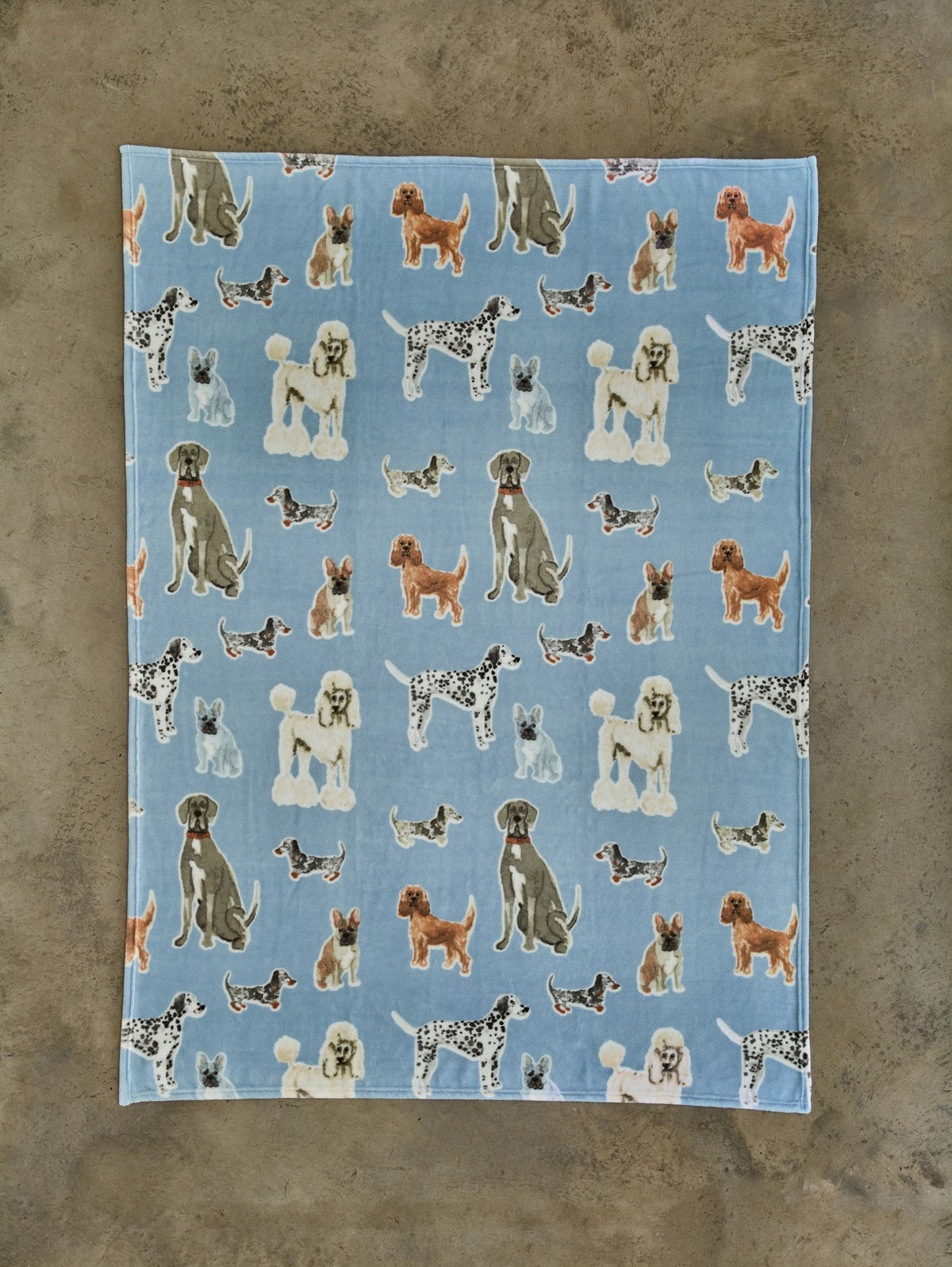 Deyongs Cozy Comforts Blue 130cm x 170cm Fleece Throws