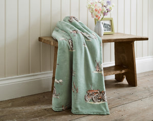 Deyongs Cozy Comforts Farm 130cm x 170cm Fleece Throws