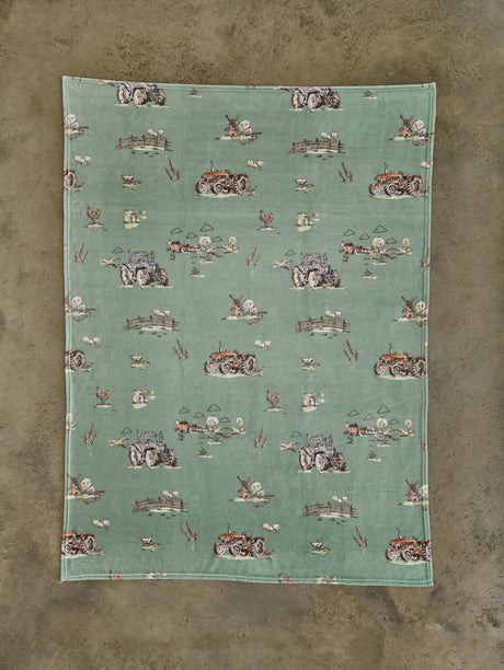 Deyongs Cozy Comforts Farm 130cm x 170cm Fleece Throws
