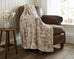 Deyongs Cozy Comforts Natural Home 130cm x 170cm Fleece Throws