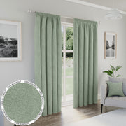 Tyrone Dallas 100% Blackout Tape Top Curtains
