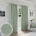 Tyrone Dallas 100% Blackout Tape Top Curtains