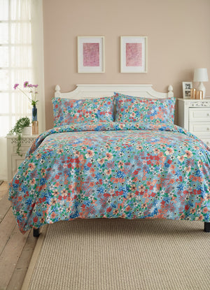 Deyongs 1846 Floral Mosaic Duvet Set
