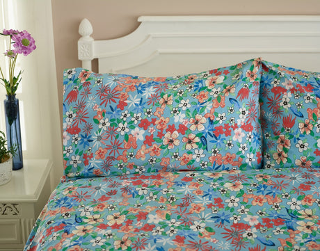 Deyongs 1846 Floral Mosaic Duvet Set