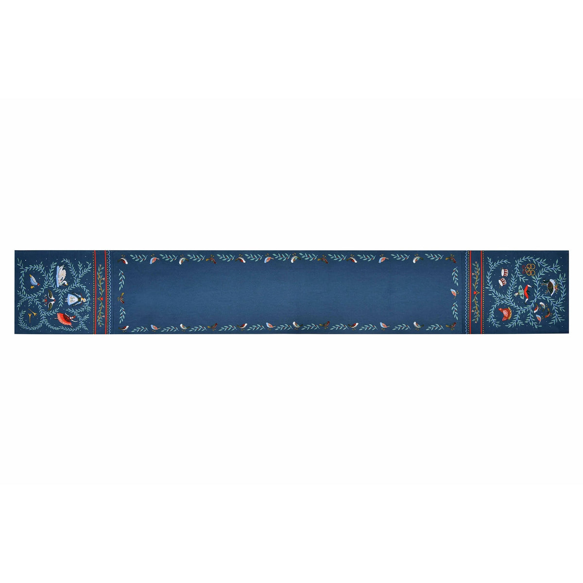 Ulster Weavers 12 Days of Christmas Blue Table Runner