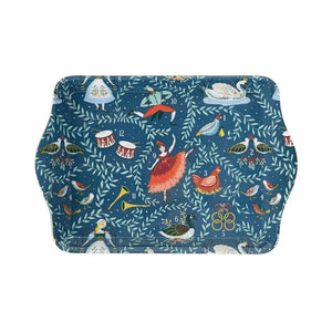 Ulster Weavers 12 Days of Christmas Blue Scatter Tray