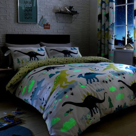 Bedlam Dino Multi Duvet Set