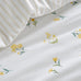Dreams n Drapes Ditsy Floral Seersucker Yellow Duvet Set