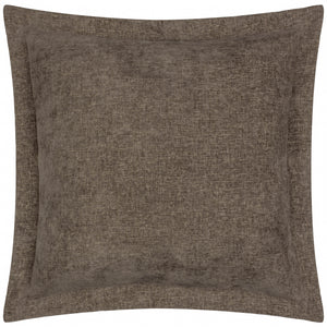 The Linen Yard Dune Chenille Polyester Filled 50cm x 50cm Cushion