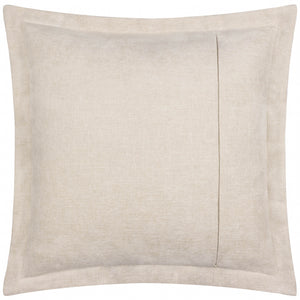 The Linen Yard Dune Chenille Polyester Filled 50cm x 50cm Cushion