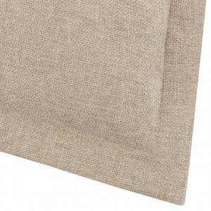 The Linen Yard Dune Chenille Polyester Filled 50cm x 50cm Cushion