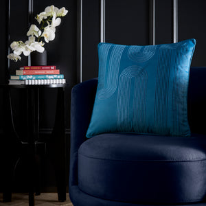 Laurence Llewelyn Bowen Diva Embroidered 43m x 43cm Polyester Filled Cushion