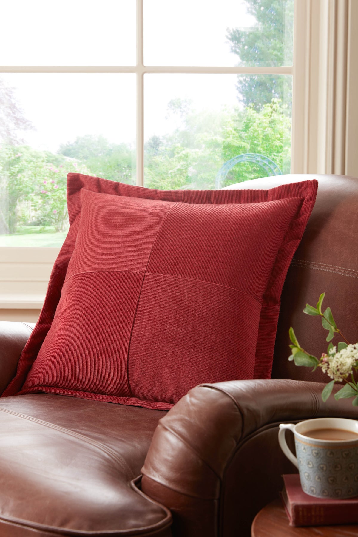 Laura Ashley Dalham 45cm x 45cm Microfibre Filled Cushion