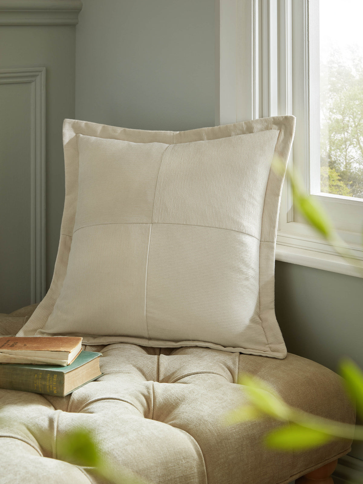 Laura Ashley Dalham 45cm x 45cm Microfibre Filled Cushion