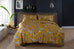 Deyongs 1846 Crane Dance Ochre Duvet Set