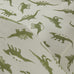 Bedlam Dino Brushed Green Duvet Set