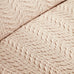 Serene Embossed Curve Natural Duvet Set