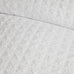 Serene Embossed Grid White Duvet Set