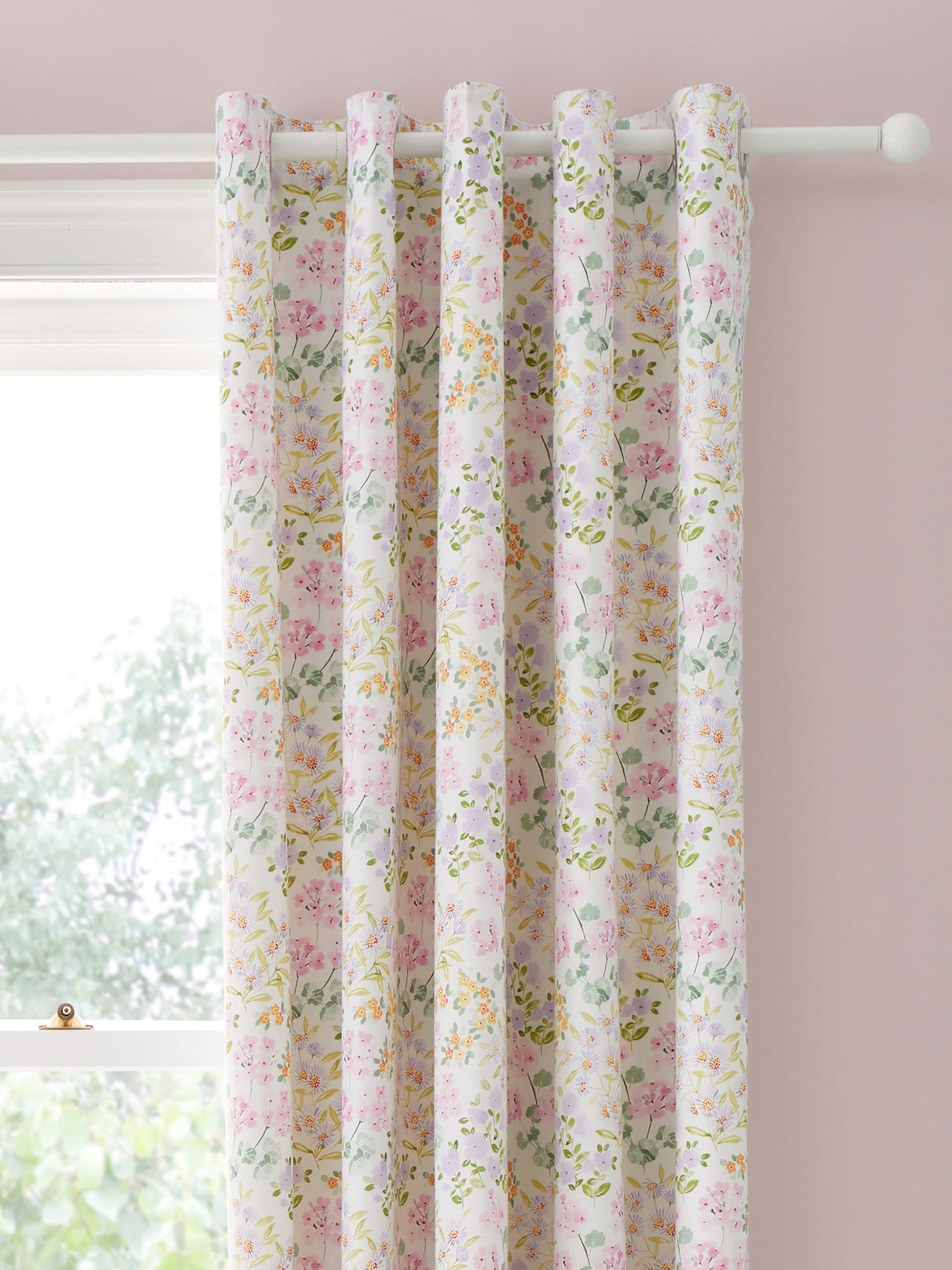 Dreams n Drapes Design Edith Lilac Duvet Set