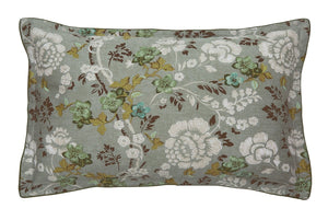 English Heritage Eagle House Damask Seagrass Duvet Set