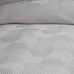 Serene Embossed Geo Grey Duvet Set