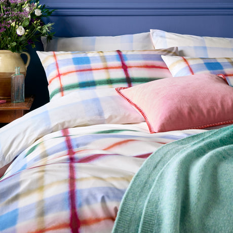 Bluebellgray Edinburgh Plaid Piper Multi Duvet Set