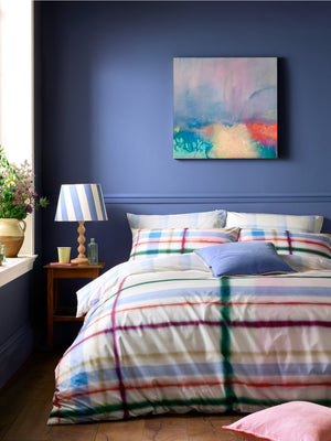 Bluebellgray Edinburgh Plaid Piper Multi Duvet Set