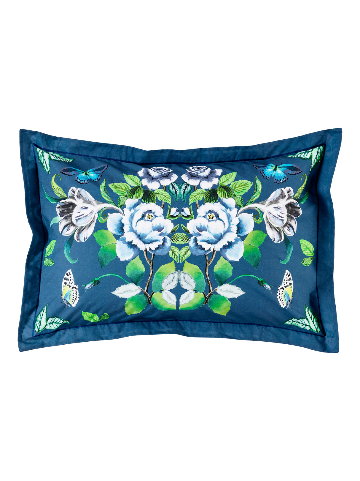 Designers Guild Eleonora Indigo Blue Duvet Set