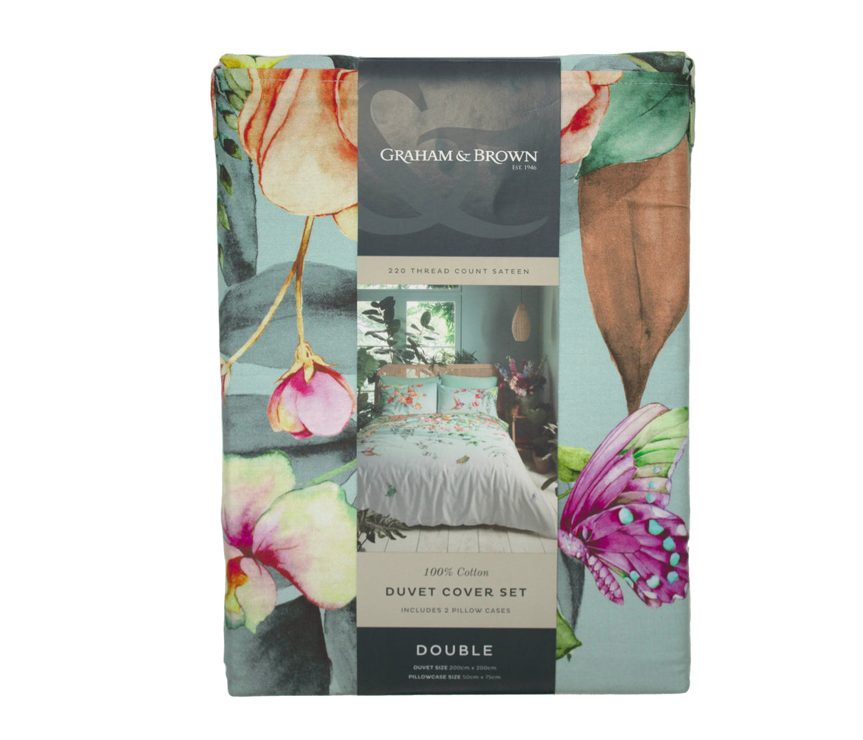 Graham & Brown Ethereal Flora Dawn Duvet Set