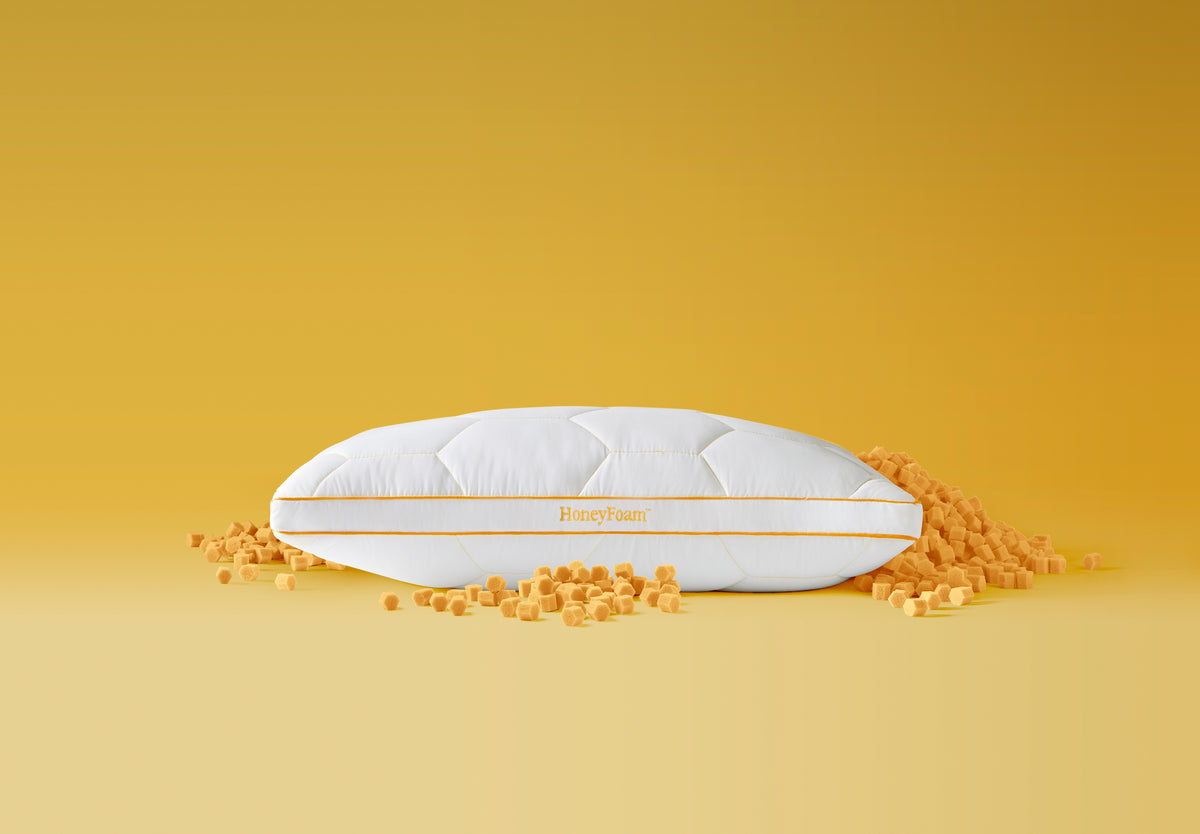 The Fine Bedding Company HoneyFoam Natural Latex Foam Pillow