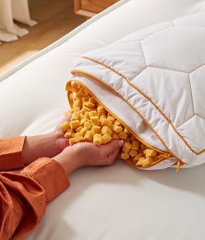 The Fine Bedding Company HoneyFoam Natural Latex Foam Pillow