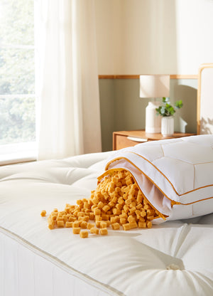 The Fine Bedding Company HoneyFoam Natural Latex Foam Pillow