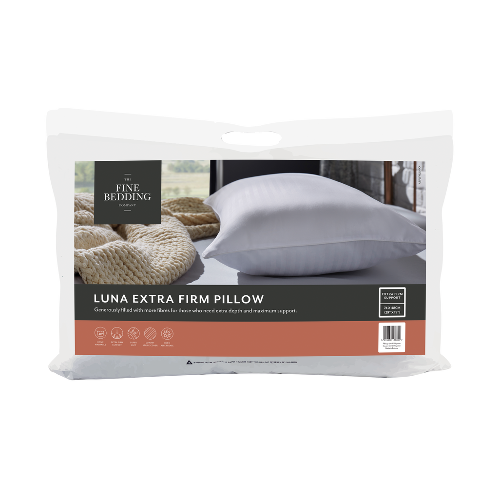 The Fine Bedding Company Luna Extra Firm Pillow