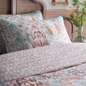 Appletree Floral Damask Multi Duvet Set