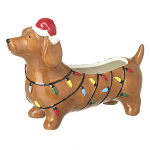 Heaven Sends FDT192 Christmas Dog Pot