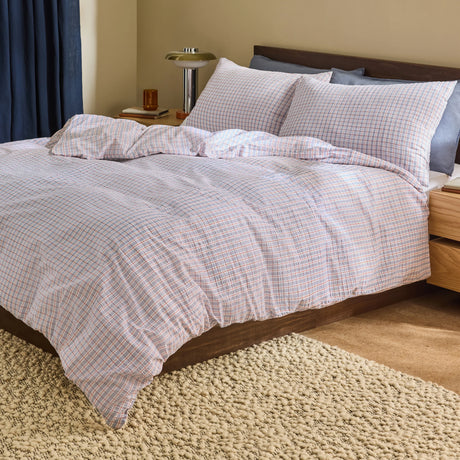 Made Felix Seersucker Duvet Set