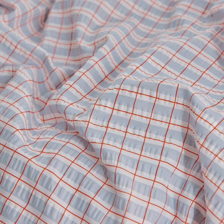Made Felix Seersucker Duvet Set