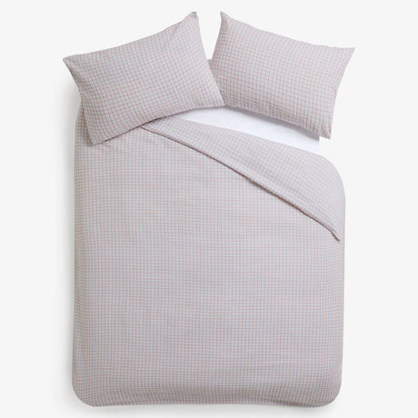 Made Felix Seersucker Duvet Set