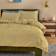 Made Felix Seersucker Duvet Set
