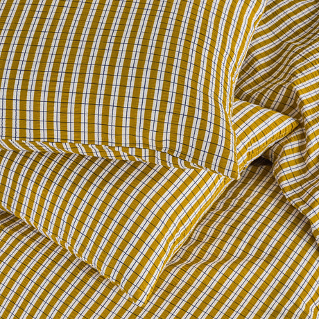 Made Felix Seersucker Duvet Set