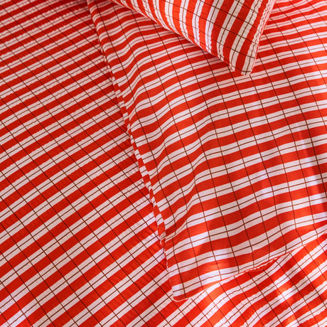 Made Felix Seersucker Duvet Set