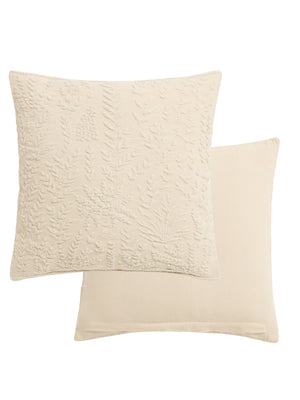 Laura Ashley Felsham Oyster 50cm x 50cm Microfibre Filled Cushion