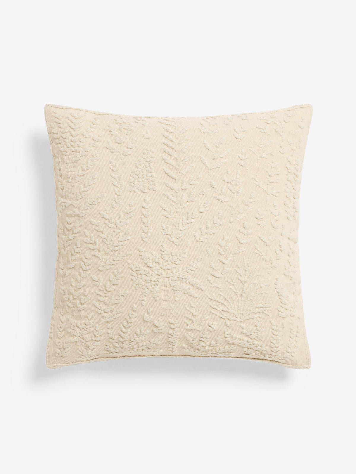 Laura Ashley Felsham Oyster 50cm x 50cm Microfibre Filled Cushion
