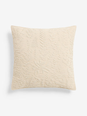 Laura Ashley Felsham Oyster 50cm x 50cm Microfibre Filled Cushion