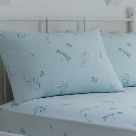Dreams n Drapes Decorative Fifi Duck Egg Duvet Set