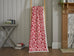Deyongs 1846 Flakes Red/White 125cm x 150cm Fleece Throw