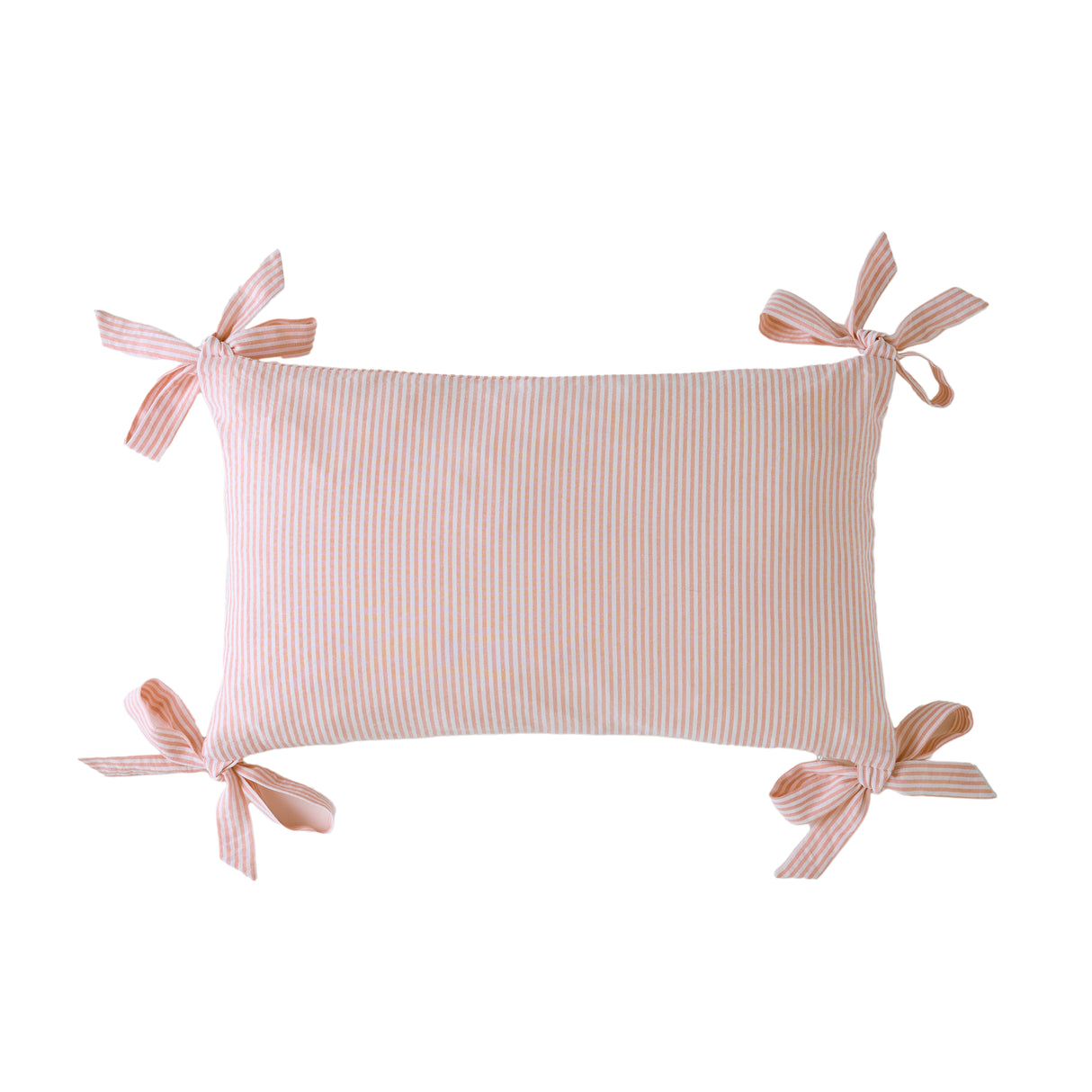 Laura Ashley Flaxley Stripe 30cm x 50cm Microfibre Filled Cushion