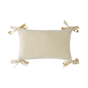Laura Ashley Flaxley Stripe 30cm x 50cm Microfibre Filled Cushion